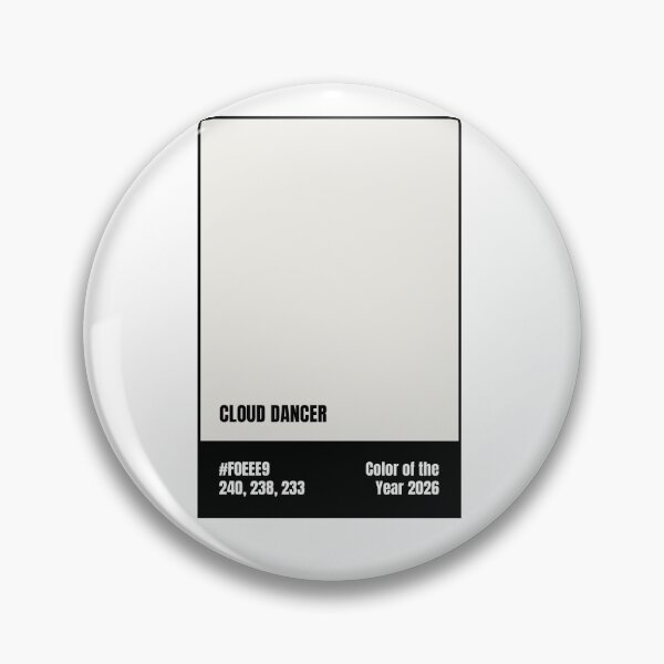 Item preview, Cloud Dancer - Color of the year 2026 designed and sold by GuerillaDesign.