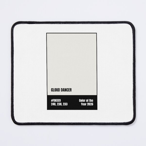 Item preview, Cloud Dancer - Color of the year 2026 designed and sold by GuerillaDesign.