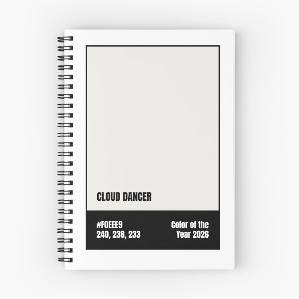 Item preview, Cloud Dancer - Color of the year 2026 designed and sold by GuerillaDesign.