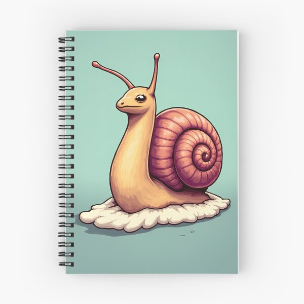 Item preview, Cute cartoon snail on a cloud designed and sold by Mianku | Für das Leben.