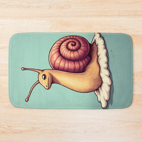 Item preview, Cute cartoon snail on a cloud designed and sold by Mianku | Für das Leben.
