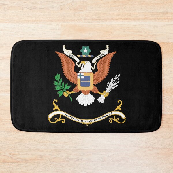Item preview, Army - Regimental Colors - 36th Infantry Regiment  - DEEDS NOT WORDS X 300 designed and sold by Military Insignia Products.