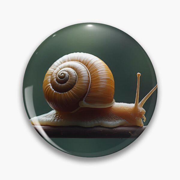 Item preview, Snail's pace on a brown branch designed and sold by Mianku | Für das Leben.