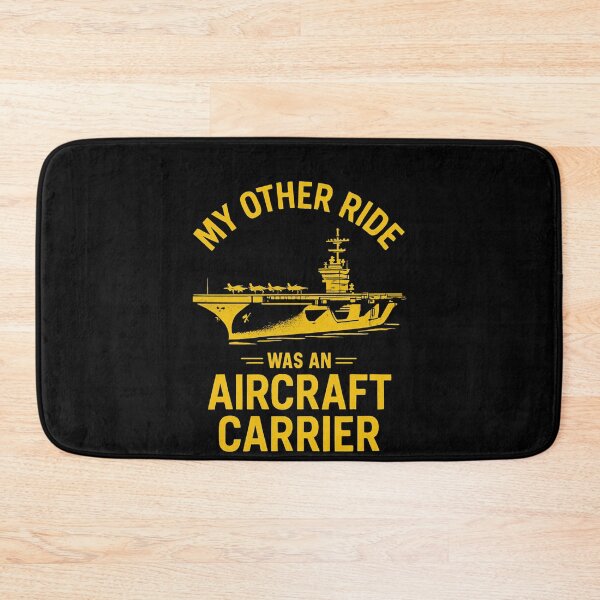 Item preview, My Other Ride Was An Aircraft Carrier Navy Veteran Humor designed and sold by SofenArt.
