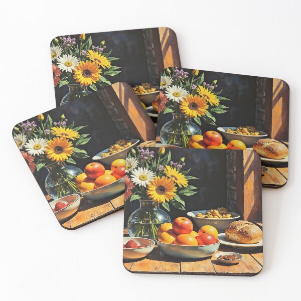 Item preview, Sunlit Still Life by the Window designed and sold by Liededrom..
