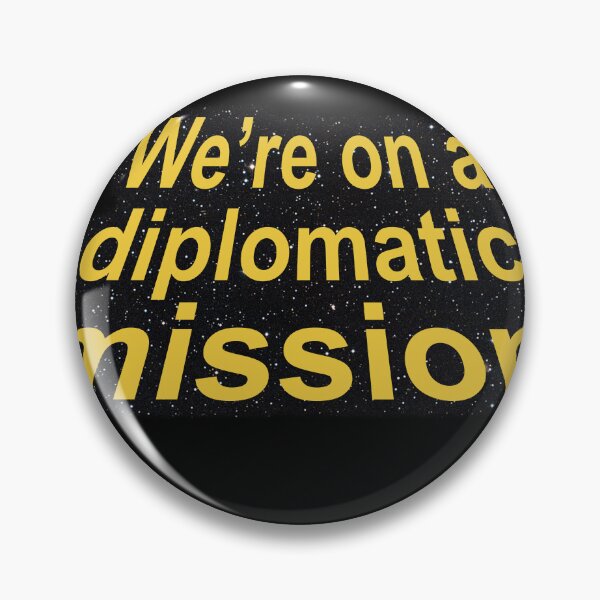 Item preview, Diplomatic Mission designed and sold by Wenby-Weaselbee.
