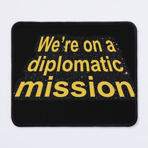 Item preview, Diplomatic Mission designed and sold by Wenby-Weaselbee.