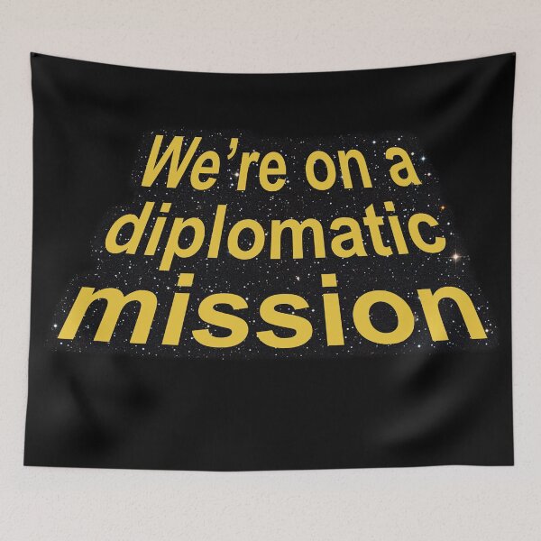 Item preview, Diplomatic Mission designed and sold by Wenby-Weaselbee.