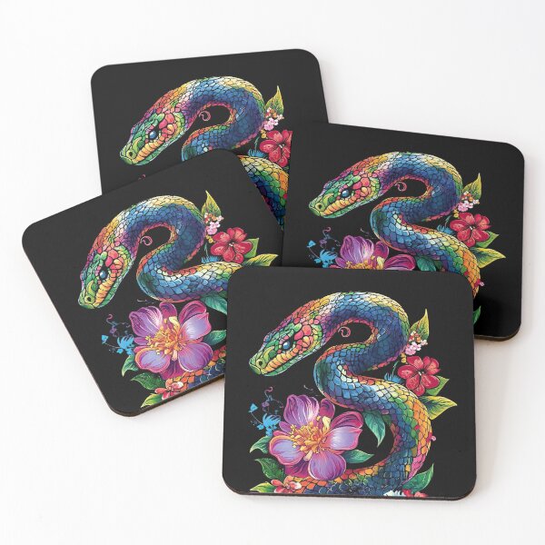 Item preview, Year of the Snake 2025 Floral Design designed and sold by jgvisualarts.