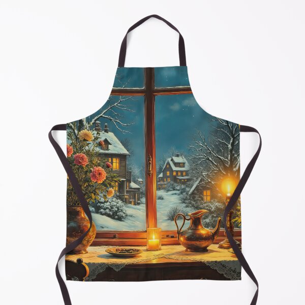 Item preview, Winter Evening Still Life by the Window designed and sold by Liededrom..