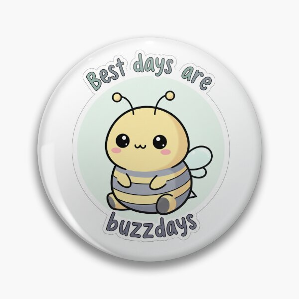Artikelvorschau, Ästhetische Geschenke mit Bienenmotiv in dezenten Pastellfarben – Neutral Tone Buzzdays entworfen und verkauft von VibePrintsHub.
