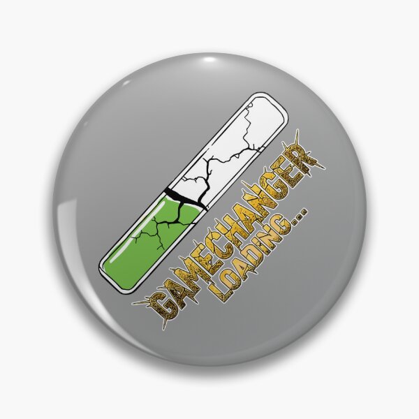 Item preview, GameChanger Loading Cracked Battery Design - Green Energy Motivation designed and sold by SplashPixel.