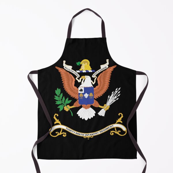 Item preview, Army - Regimental Colors - 39th Infantry Regiment - WITH A MILITARY COURAGE WORTHY OF X 300 designed and sold by Military Insignia Products.