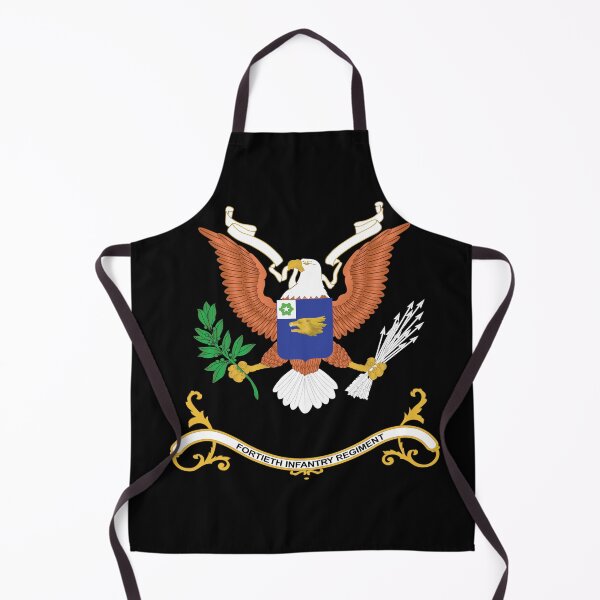 Item preview, Army - Regimental Colors - 40th Infantry Regiment - No Motto X 300 designed and sold by Military Insignia Products.