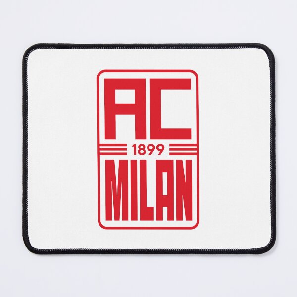 Item preview, AC Milan 1899 Minimal Typography sticker - RED designed and sold by Musabinho.