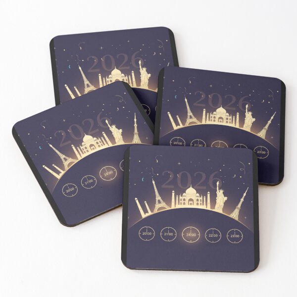 Item preview, 2026 Global New Year Countdown – World Landmarks Celebration designed and sold by PunchDrop.