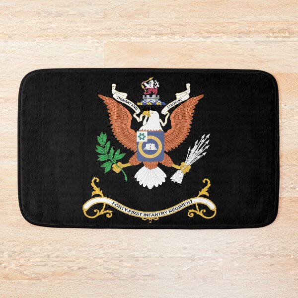 Item preview, Army - Regimental Colors - 41st Infantry Regiment  - STRAIGHT AND STALWART X 300 designed and sold by Military Insignia Products.