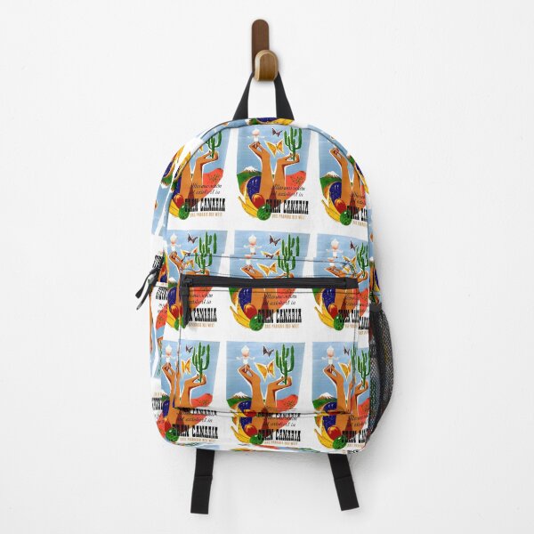 Item preview, Vintage Gran Canaria Travel Poster | Mid-Century Art | Exotic Nature & Scenic Landscapes | Paradise Getaway | Bold Colors designed and sold by artofuniverse.