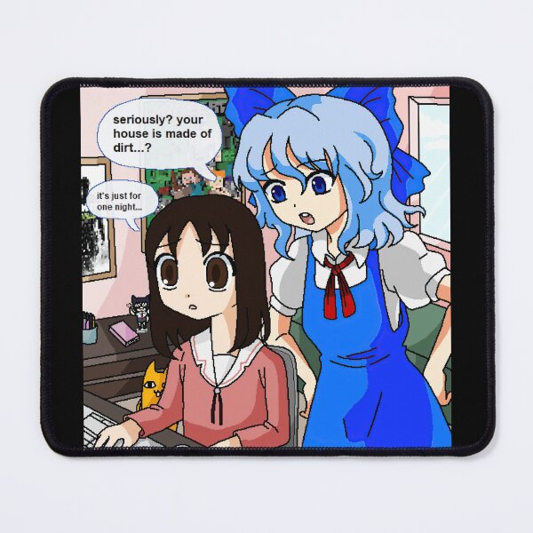 Item preview, Touhou Cirno Minecraft Meme designed and sold by Shidesama.