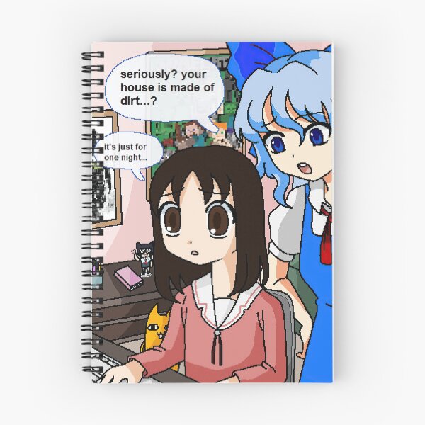 Item preview, Touhou Cirno Minecraft Meme designed and sold by Shidesama.