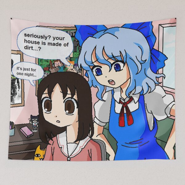 Item preview, Touhou Cirno Minecraft Meme designed and sold by Shidesama.