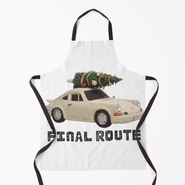 Item preview, Funny Christmas Road Trip Car – Final Route Home for the Holidays designed and sold by MiszungART.
