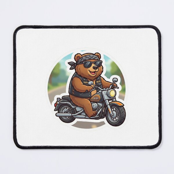 Item preview, Papa Bear Motorbike designed and sold by SpookyHollowArts.