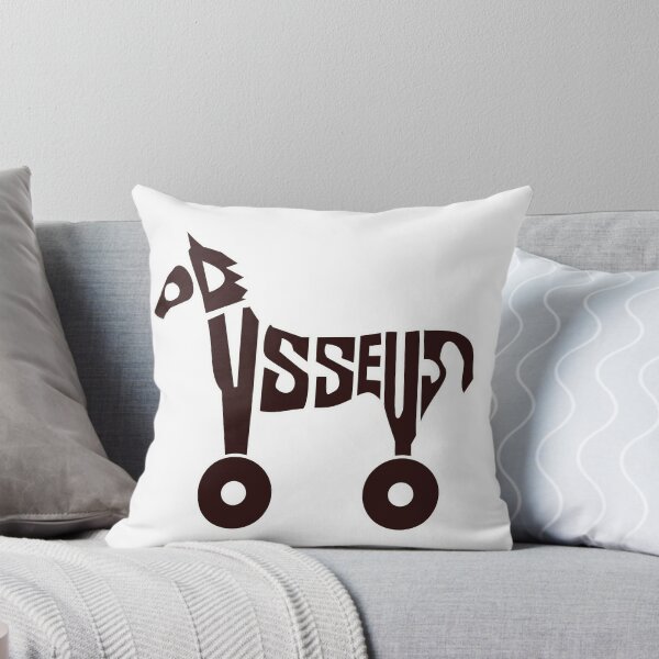 Item preview, Odysseus’s Trojan Horse – Greek Myth Typography Art designed and sold by denip.