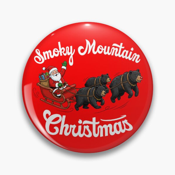 Item preview, Santa’s Smoky Mountain Christmas Bear Express designed and sold by Frog Level Treasures.