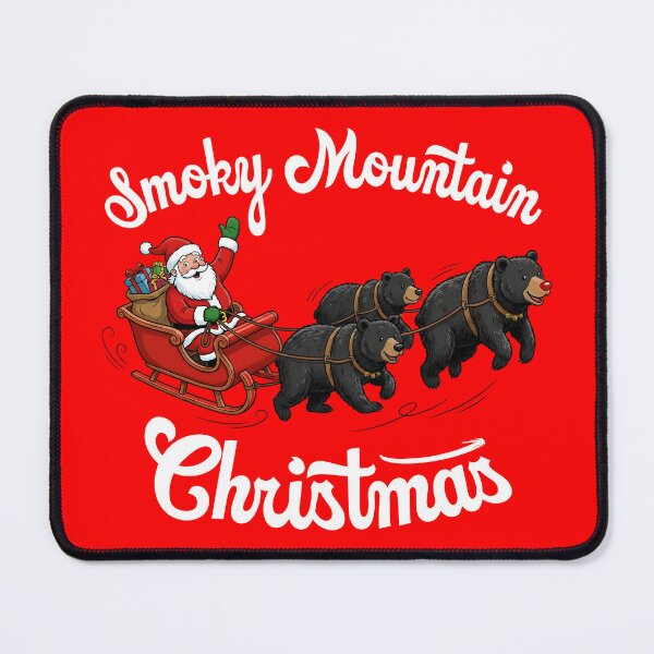 Item preview, Santa’s Smoky Mountain Christmas Bear Express designed and sold by Frog Level Treasures.