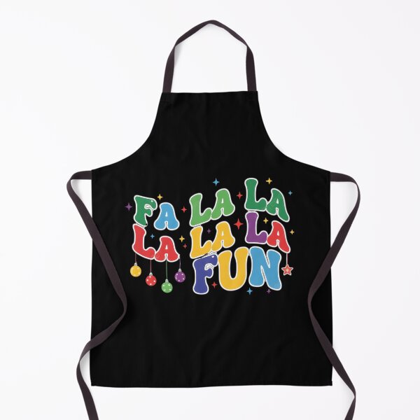 Item preview, Fa La La La Fun Cute Wavy Christmas Text designed and sold by MofazStyle.