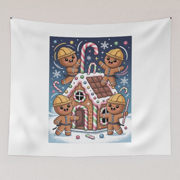 Item preview, Gingerbread Construction Crew designed and sold by McVrax.