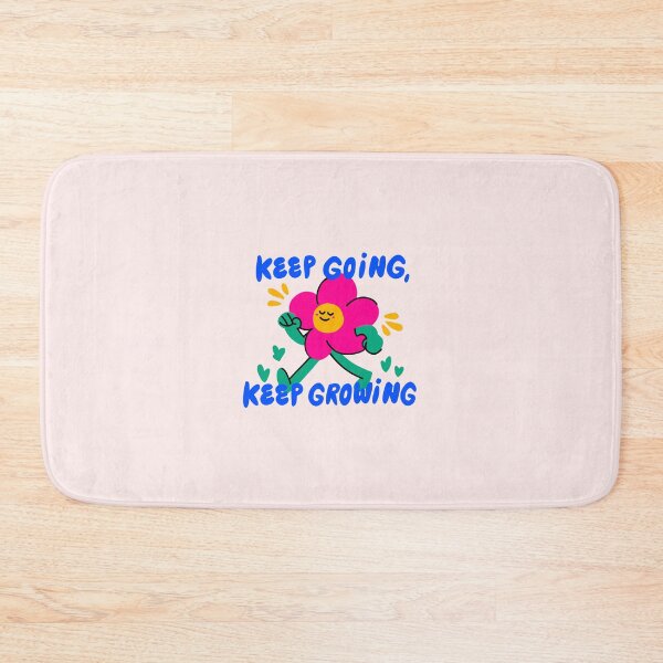 Item preview, Keep Going, Keep Growing – Positive Flower Art designed and sold by velvetskyco.
