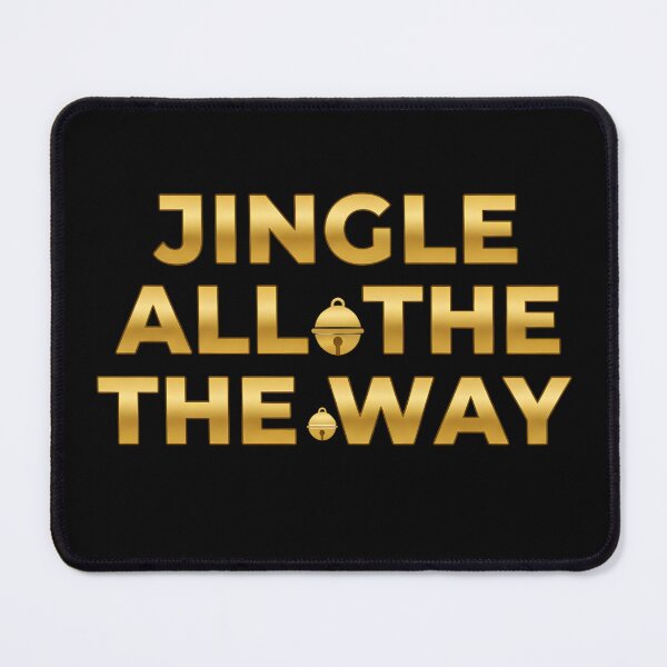 Item preview,  Jingle All The Way Modern Christmas Typography designed and sold by MofazStyle.