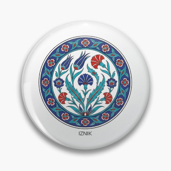 Item preview, Iznik Turkish Tile Art Floral Pattern designed and sold by k3rstman1.