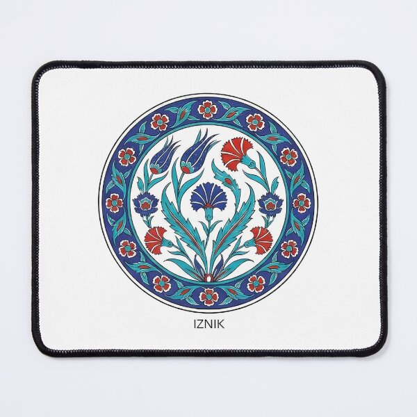Item preview, Iznik Turkish Tile Art Floral Pattern designed and sold by k3rstman1.