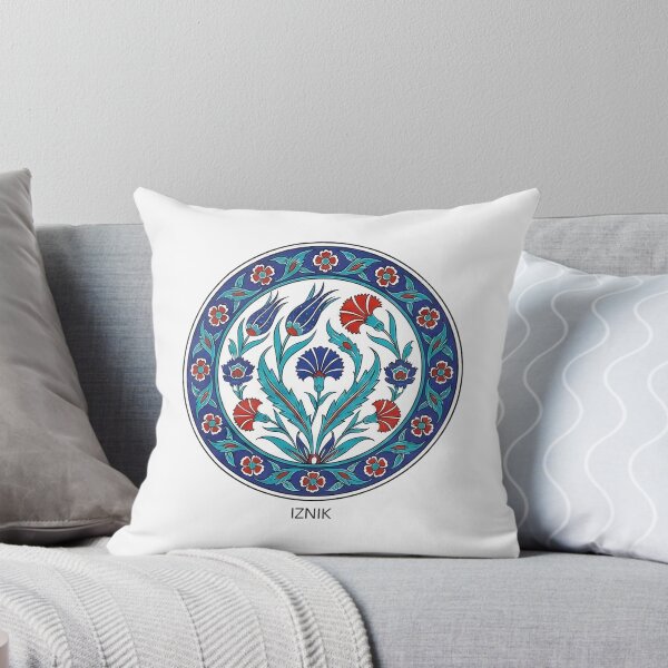 Item preview, Iznik Turkish Tile Art Floral Pattern designed and sold by k3rstman1.
