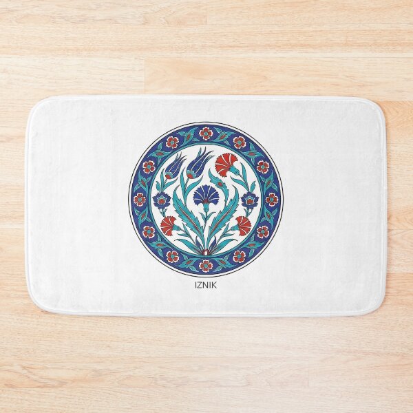 Item preview, Iznik Turkish Tile Art Floral Pattern designed and sold by k3rstman1.