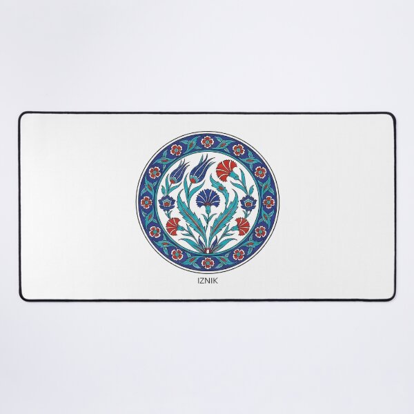 Item preview, Iznik Turkish Tile Art Floral Pattern designed and sold by k3rstman1.