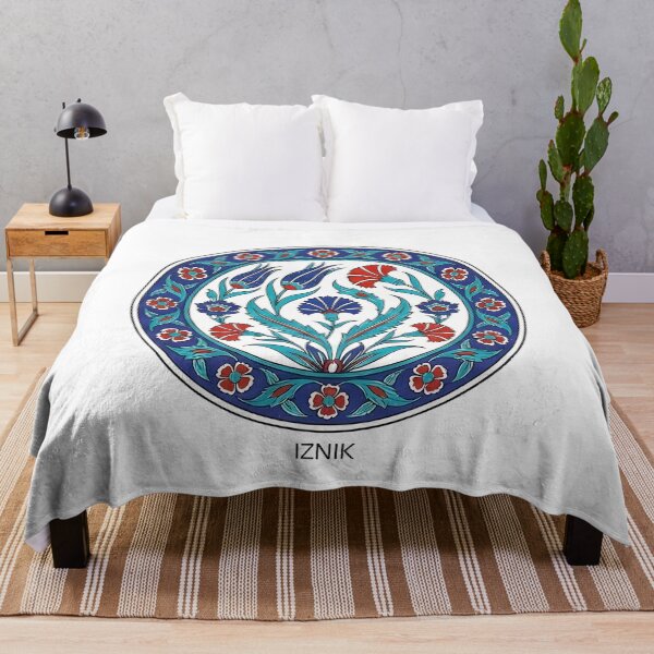 Item preview, Iznik Turkish Tile Art Floral Pattern designed and sold by k3rstman1.