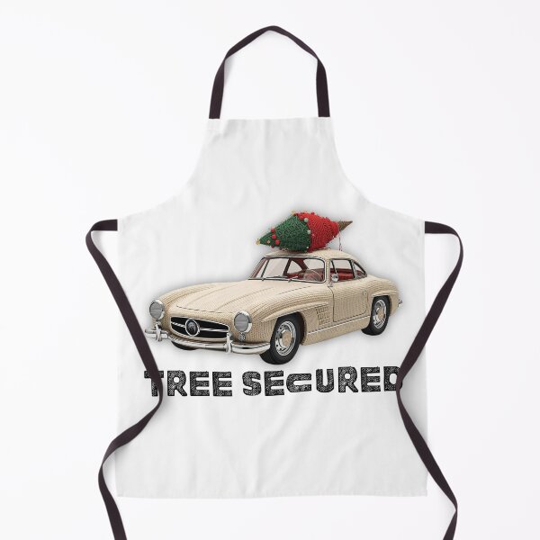 Item preview, Tree Secured – Classic Christmas Car Illustration designed and sold by MiszungART.