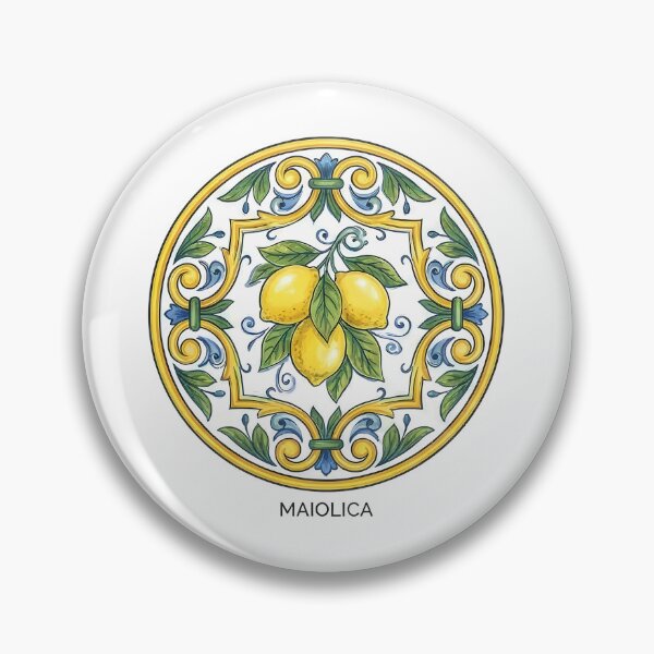 Item preview, Italian Lemon Maiolica Ceramic Art designed and sold by k3rstman1.
