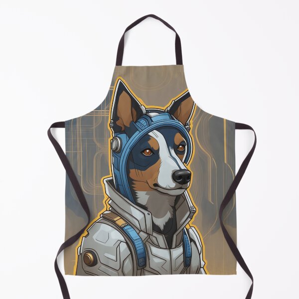 Item preview, Dog in a futuristic astronaut outfit designed and sold by Mianku | Für das Leben.