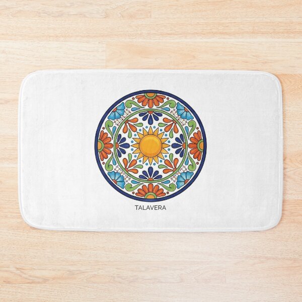 Item preview, Talavera Mexican Floral Sun Traditional Art designed and sold by k3rstman1.
