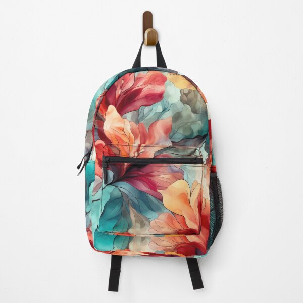 Item preview, Elegant Floral Glass Effect Seamless Pattern Fire and Ice designed and sold by SylvieVibes.