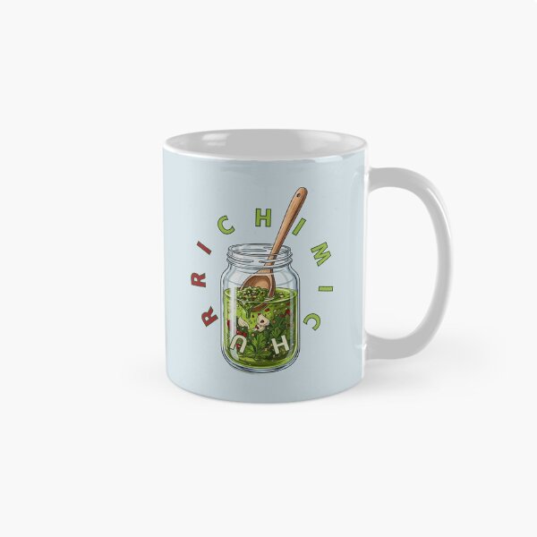 Item preview, Chimichurri Sauce Jar Spoon Foodie Illustration designed and sold by KiwiRider.