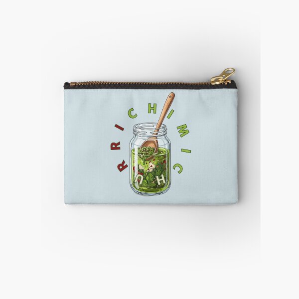 Item preview, Chimichurri Sauce Jar Spoon Foodie Illustration designed and sold by KiwiRider.