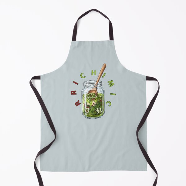 Item preview, Chimichurri Sauce Jar Spoon Foodie Illustration designed and sold by KiwiRider.