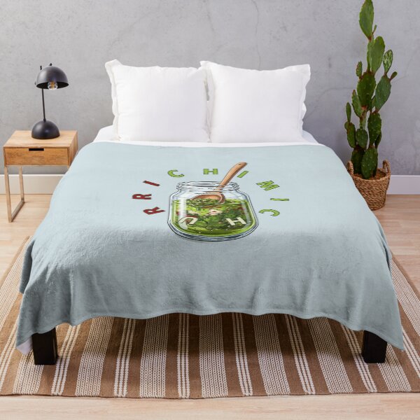 Item preview, Chimichurri Sauce Jar Spoon Foodie Illustration designed and sold by KiwiRider.