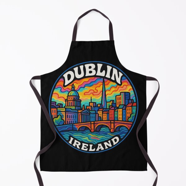 Item preview, Dublin Ireland Trippy Art designed and sold by TomFrontierArt.